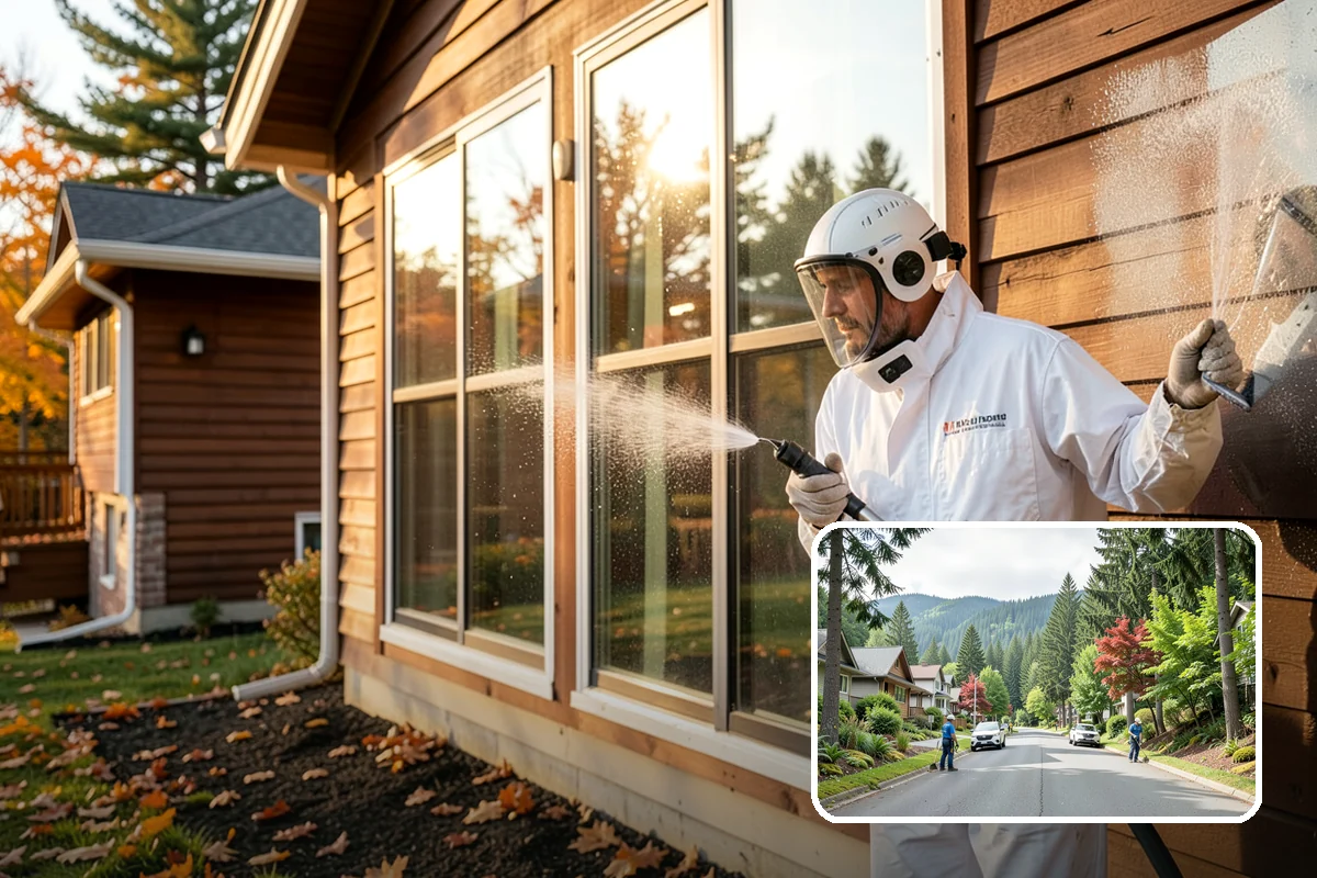 Construction Cleanup Washing in Darrington, Snohomish County, WA - Prepares sites for final inspection and handover