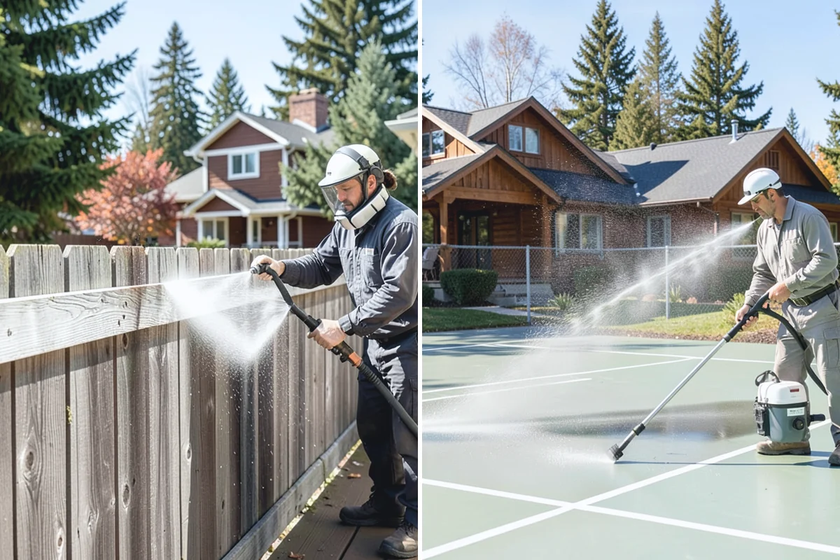 Construction Cleanup Washing in Des Moines, King County, WA - Walk the site to flag debris and residue zones