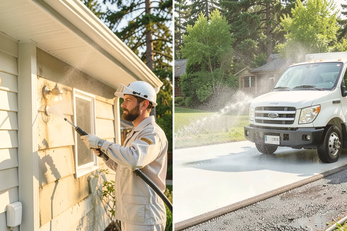 Construction Cleanup Washing in Edmonds, Snohomish County, WA - Walk the site to flag debris and residue zones