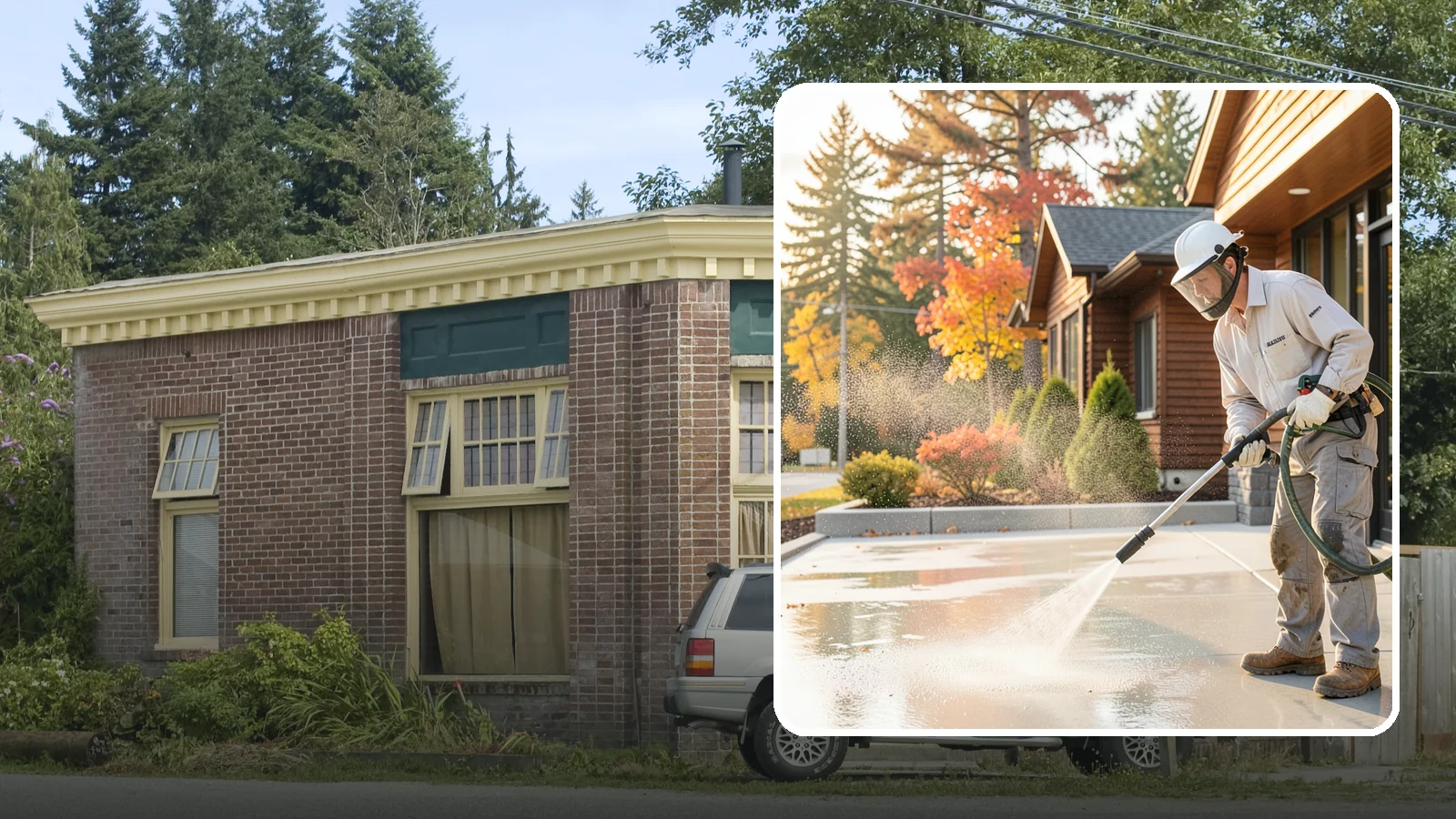 Construction Cleanup Washing in Hamilton, Skagit County, WA - We wash away construction dust, mud, and debris so Washington job sites finish clean and presentable.
