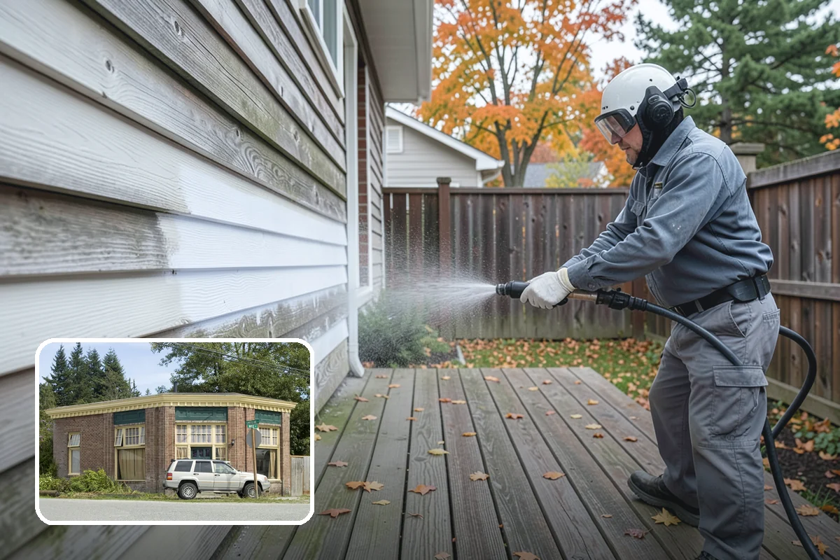 Construction Cleanup Washing in Hamilton, Skagit County, WA - Prepares sites for final inspection and handover
