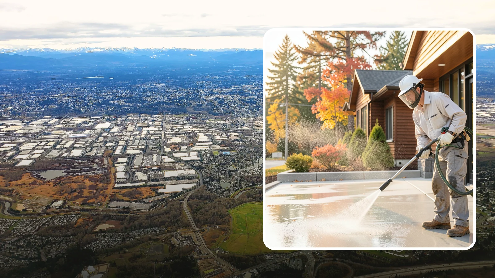 Construction Cleanup Washing in Kent, King County, WA - We wash away construction dust, mud, and debris so Washington job sites finish clean and presentable.