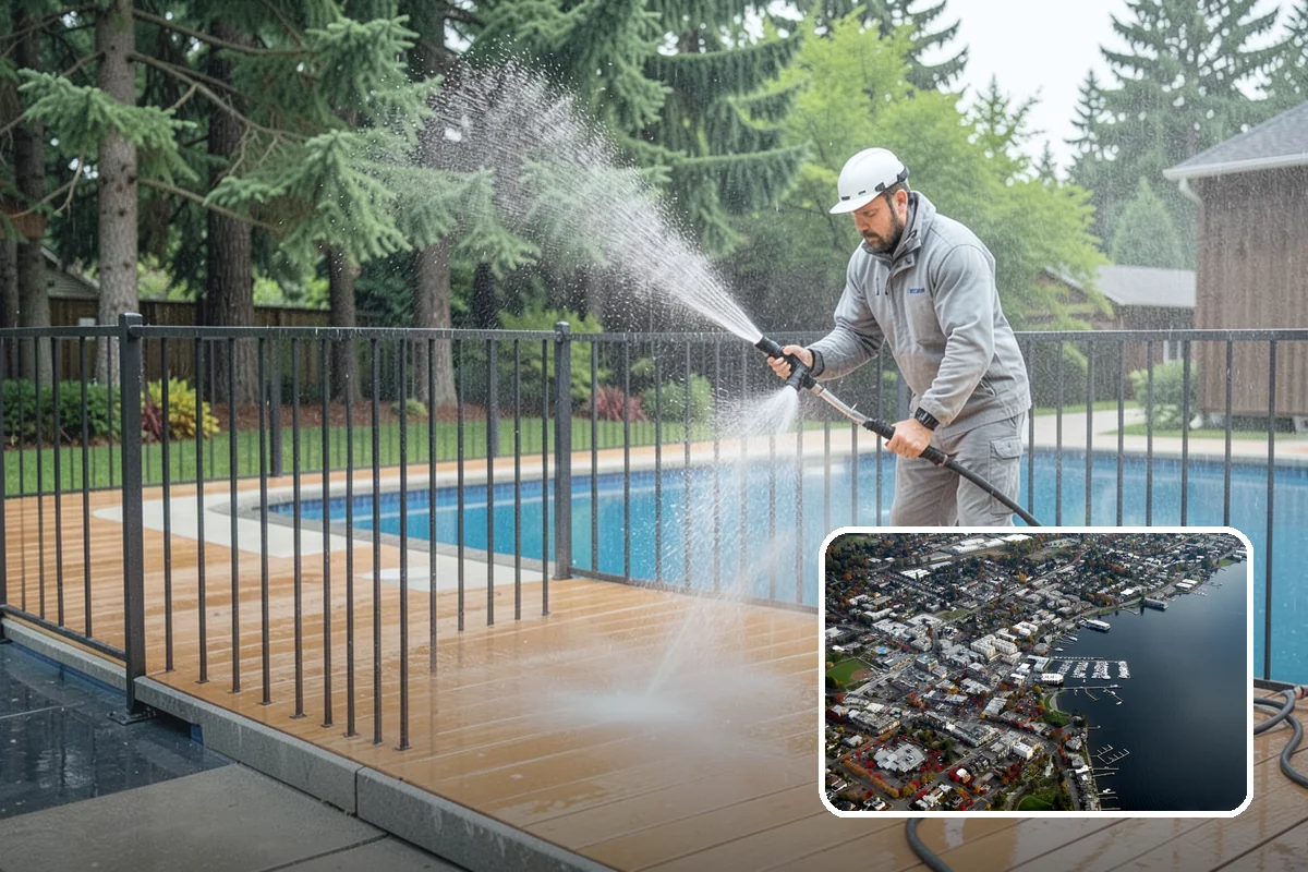 Construction Cleanup Washing in Kirkland, King County, WA - Prepares sites for final inspection and handover