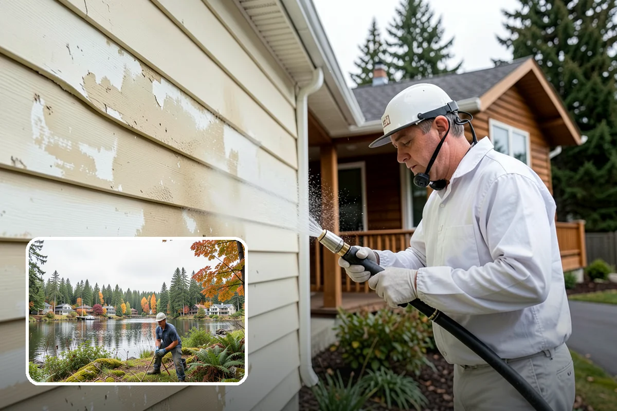 Construction Cleanup Washing in La Conner, Skagit County, WA - Prepares sites for final inspection and handover