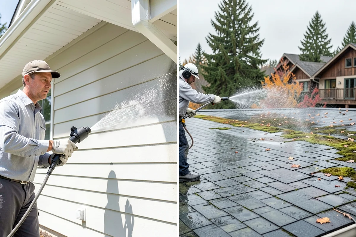 Construction Cleanup Washing in Lake Forest Park, King County, WA - Walk the site to flag debris and residue zones