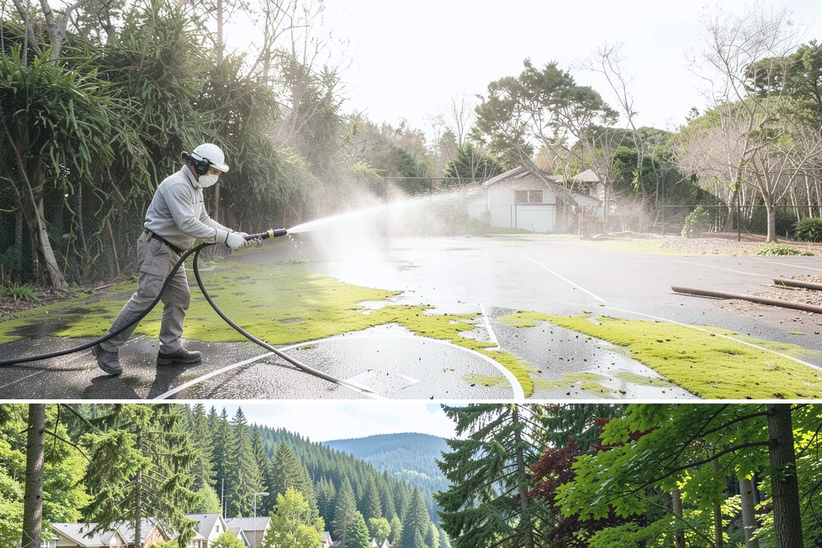 Construction Cleanup Washing in Lake Forest Park, King County, WA - Construction cleanup washing is scheduled at project completion in any season, with extra rinsing needed after Washington's rainy...