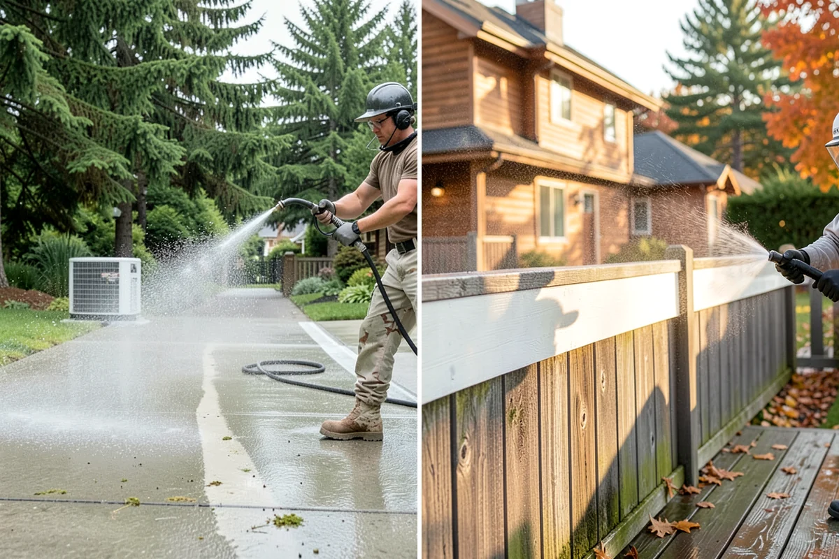 Construction Cleanup Washing in Lakewood, Pierce County, WA - Walk the site to flag debris and residue zones