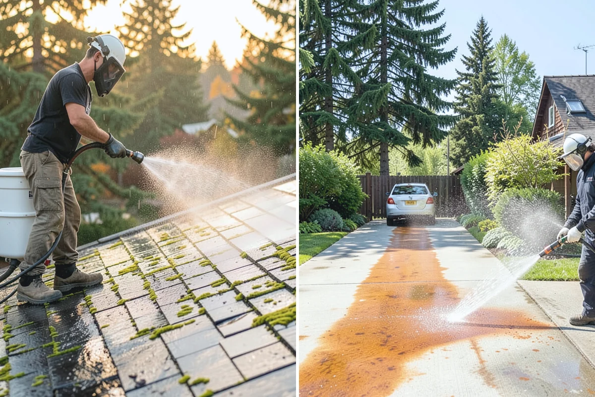 Construction Cleanup Washing in Medina, King County, WA - Walk the site to flag debris and residue zones