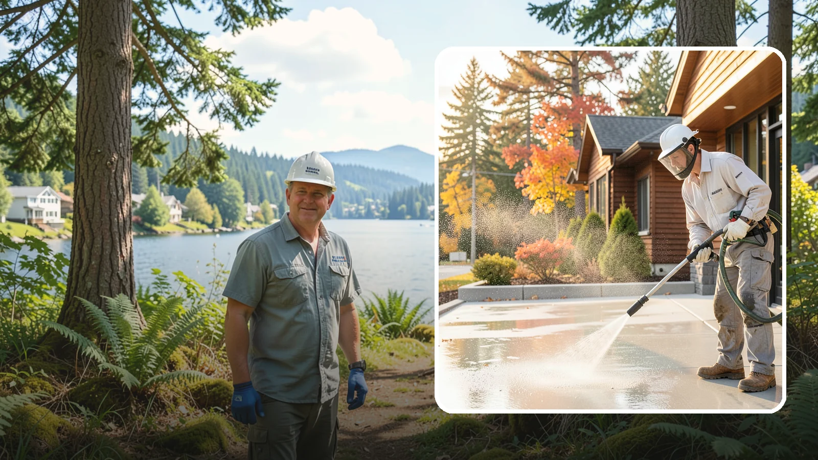 Construction Cleanup Washing in Milton, King County, WA - We wash away construction dust, mud, and debris so Washington job sites finish clean and presentable.