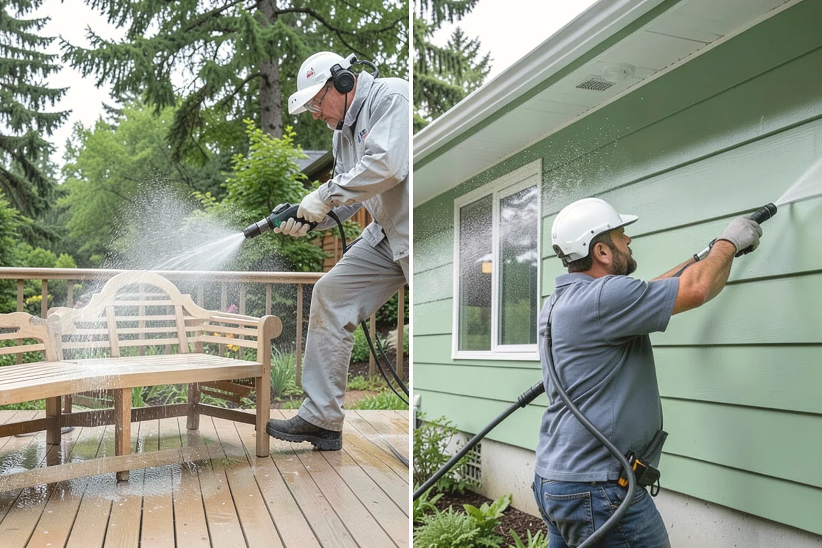 Construction Cleanup Washing in Mukilteo, Snohomish County, WA - Walk the site to flag debris and residue zones