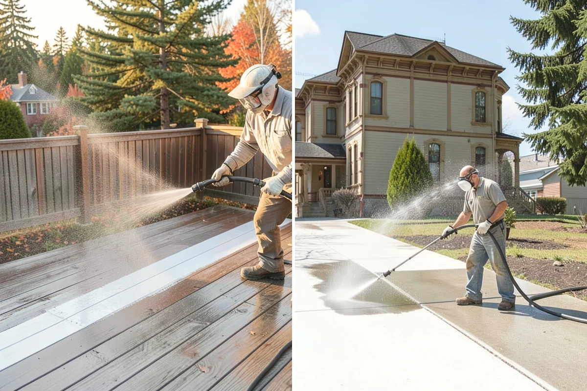 Construction Cleanup Washing in Oak Harbor, Island County, WA - Walk the site to flag debris and residue zones