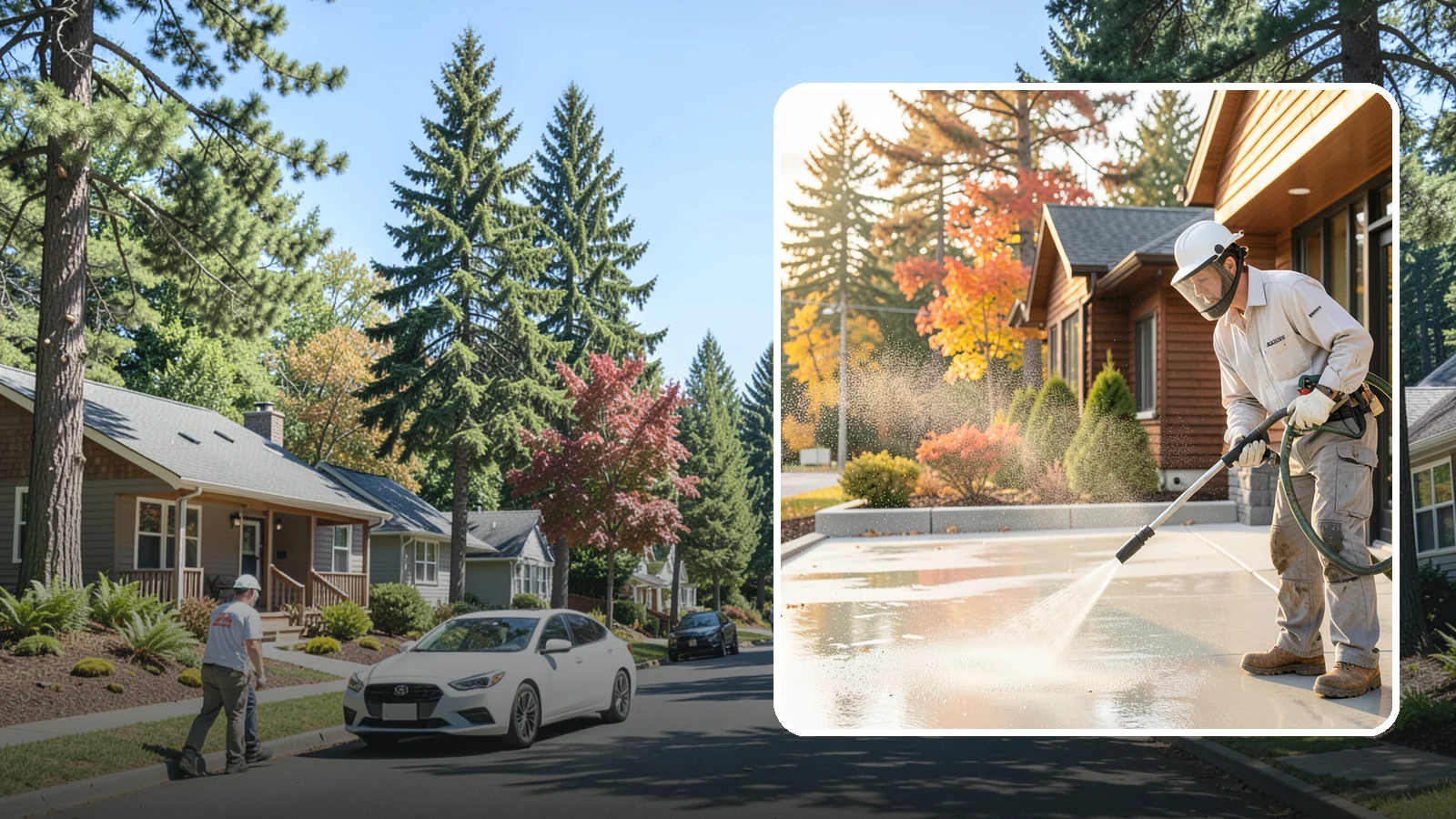 Construction Cleanup Washing in Orting, Pierce County, WA - We wash away construction dust, mud, and debris so Washington job sites finish clean and presentable.