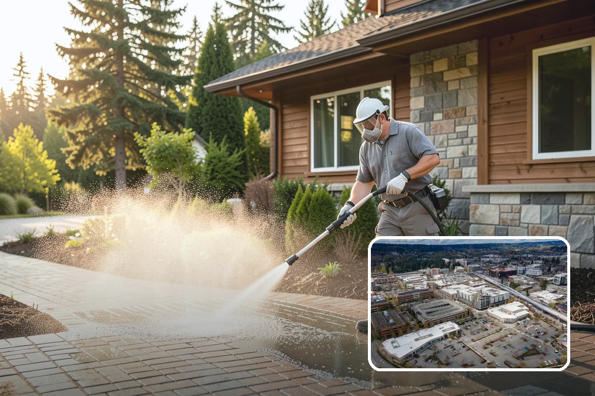 Construction Cleanup Washing in Redmond, King County, WA - Prepares sites for final inspection and handover