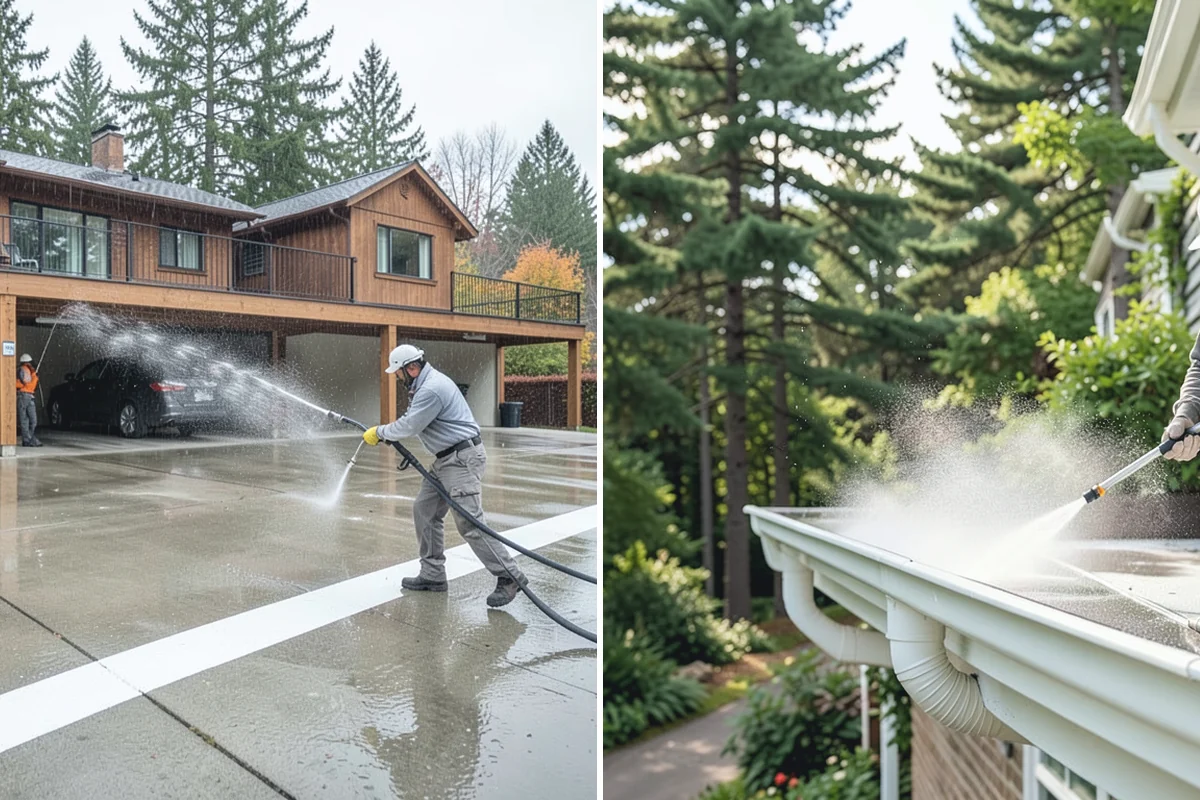 Construction Cleanup Washing in Redmond, King County, WA - Walk the site to flag debris and residue zones