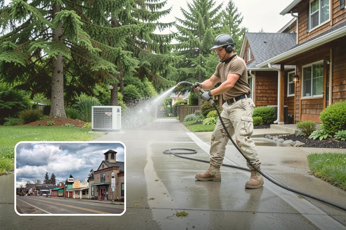Construction Cleanup Washing in Roy, Pierce County, WA - Prepares sites for final inspection and handover