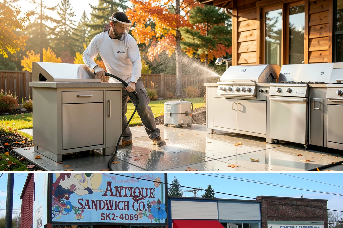 Construction Cleanup Washing in Ruston, Pierce County, WA - Construction cleanup washing is scheduled at project completion in any season, with extra rinsing needed after Washington's rainy...
