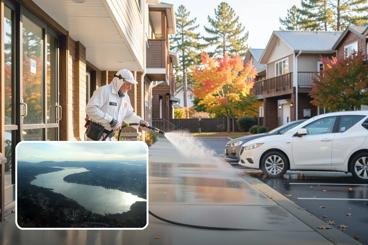 Construction Cleanup Washing in Sammamish, King County, WA - Prepares sites for final inspection and handover