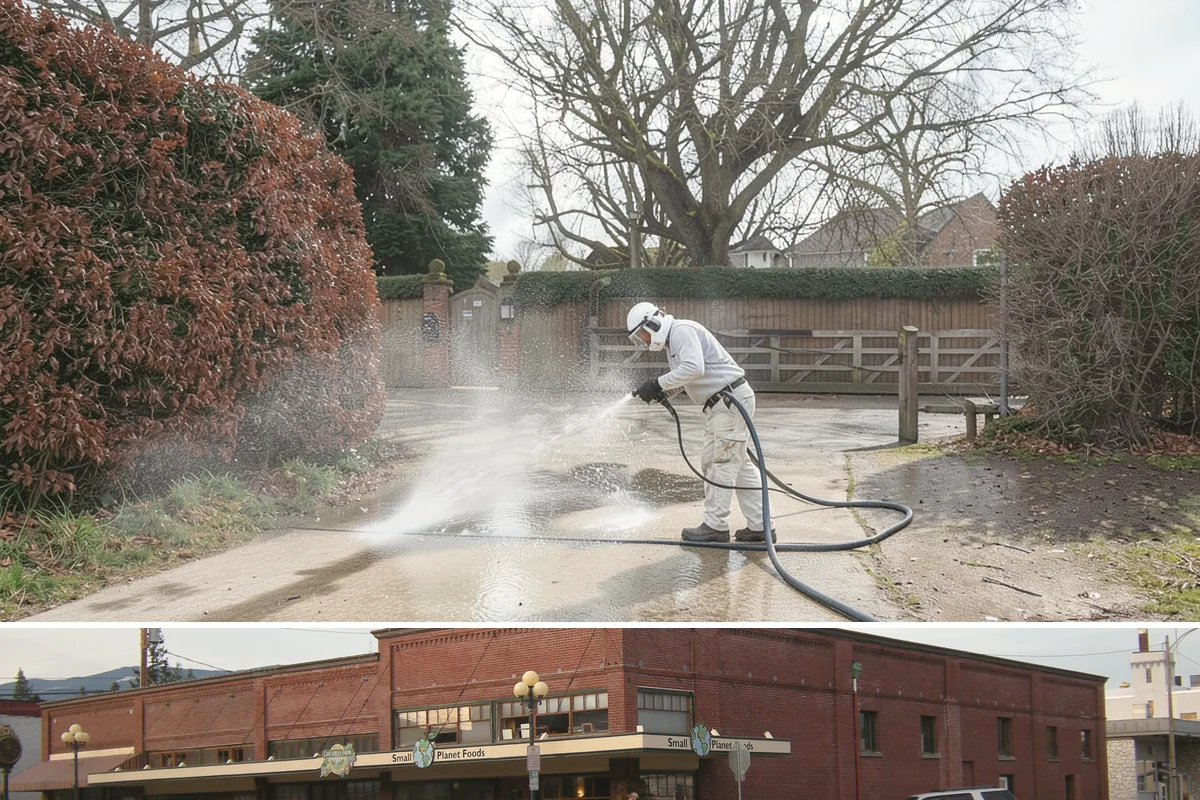 Construction Cleanup Washing in Sedro-Woolley, Skagit County, WA - Construction cleanup washing is scheduled at project completion in any season, with extra rinsing needed after Washington's rainy...