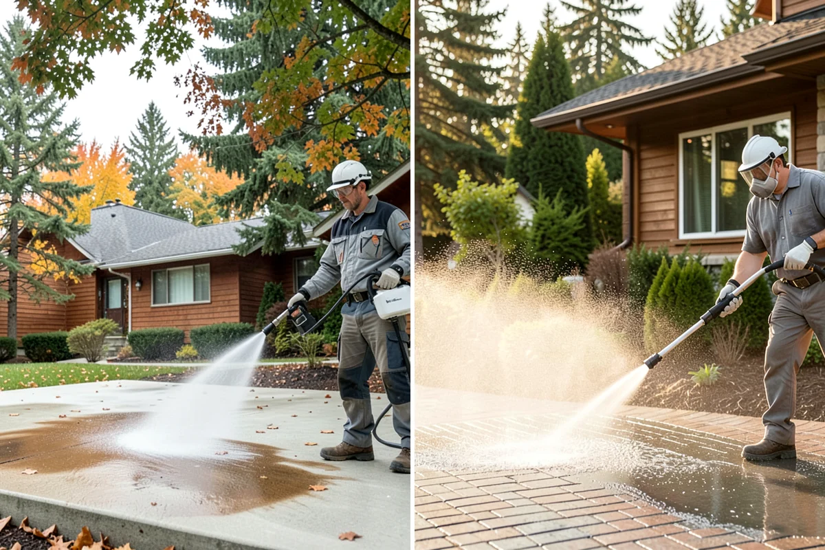 Construction Cleanup Washing in Snoqualmie, King County, WA - Walk the site to flag debris and residue zones