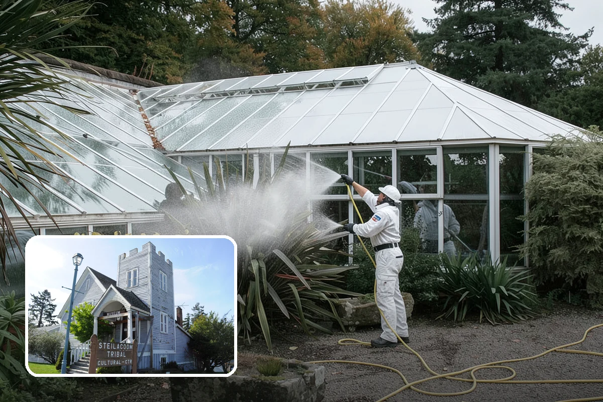 Construction Cleanup Washing in Steilacoom, Pierce County, WA - Prepares sites for final inspection and handover