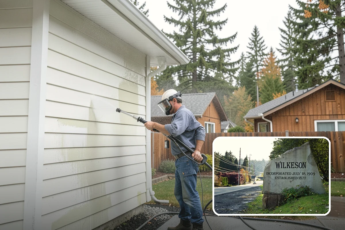 Construction Cleanup Washing in Wilkeson, Pierce County, WA - Prepares sites for final inspection and handover