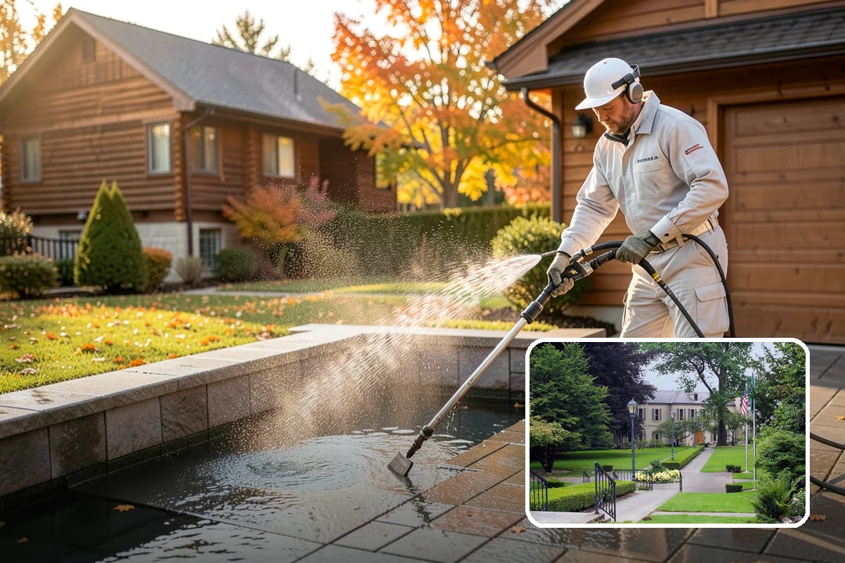 Construction Cleanup Washing in Woodinville, King County, WA - Prepares sites for final inspection and handover