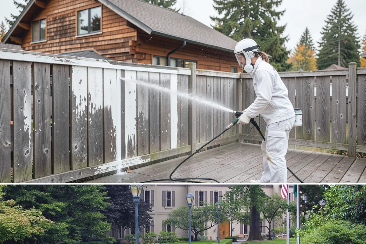 Construction Cleanup Washing in Woodinville, King County, WA - Construction cleanup washing is scheduled at project completion in any season, with extra rinsing needed after Washington's rainy...
