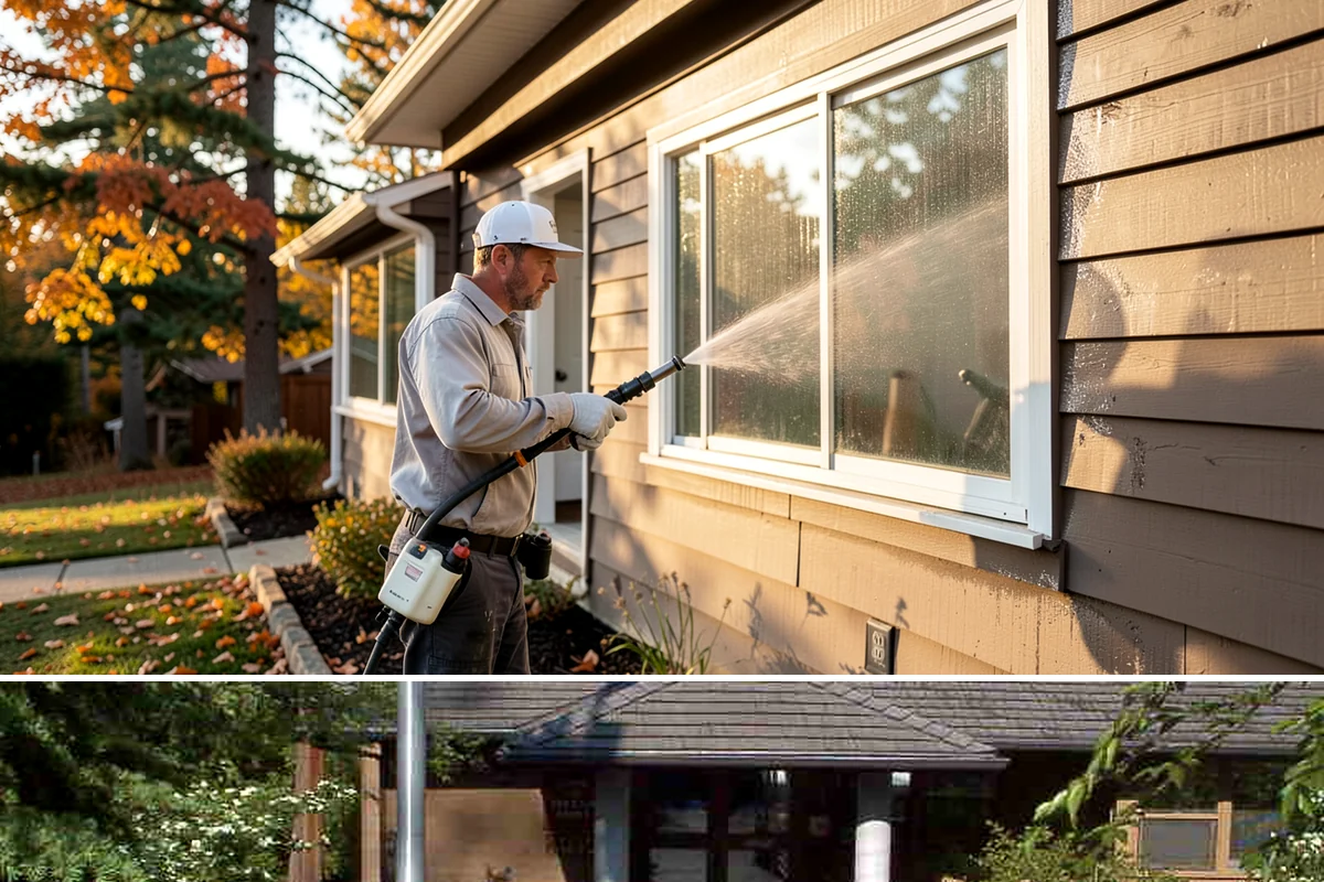 Construction Cleanup Washing in Yarrow Point, King County, WA - Construction cleanup washing is scheduled at project completion in any season, with extra rinsing needed after Washington's rainy...