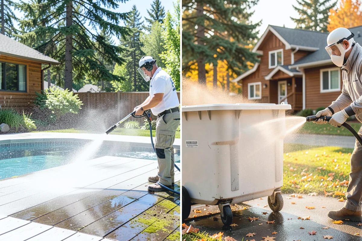 Convenience Store Cleaning in Auburn, King County, WA - Pre-treat gum, grease, and high-traffic entry zones