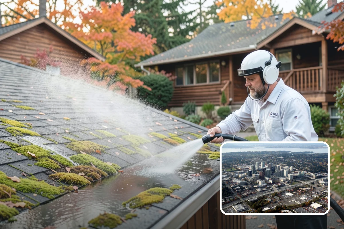 Convenience Store Cleaning in Bellevue, King County, WA - Removes sticky spills, gum, and food residue from entries