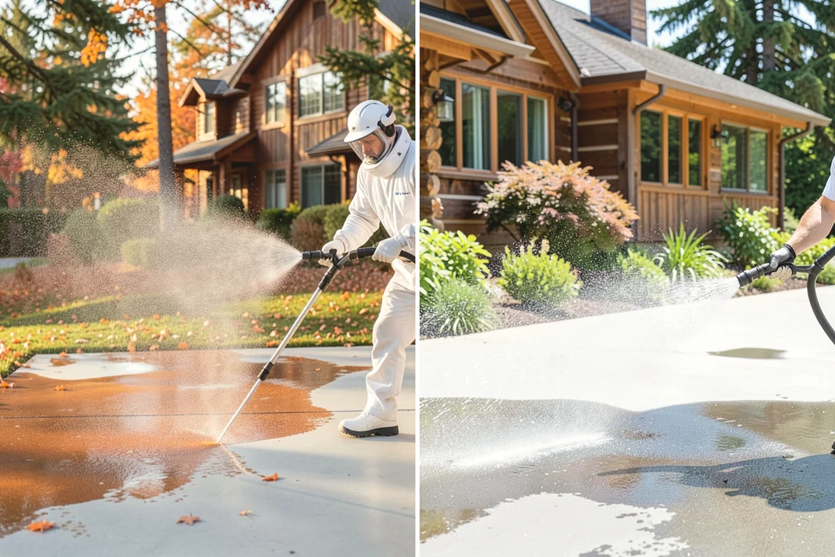 Convenience Store Cleaning in Black Diamond, King County, WA - Pre-treat gum, grease, and high-traffic entry zones