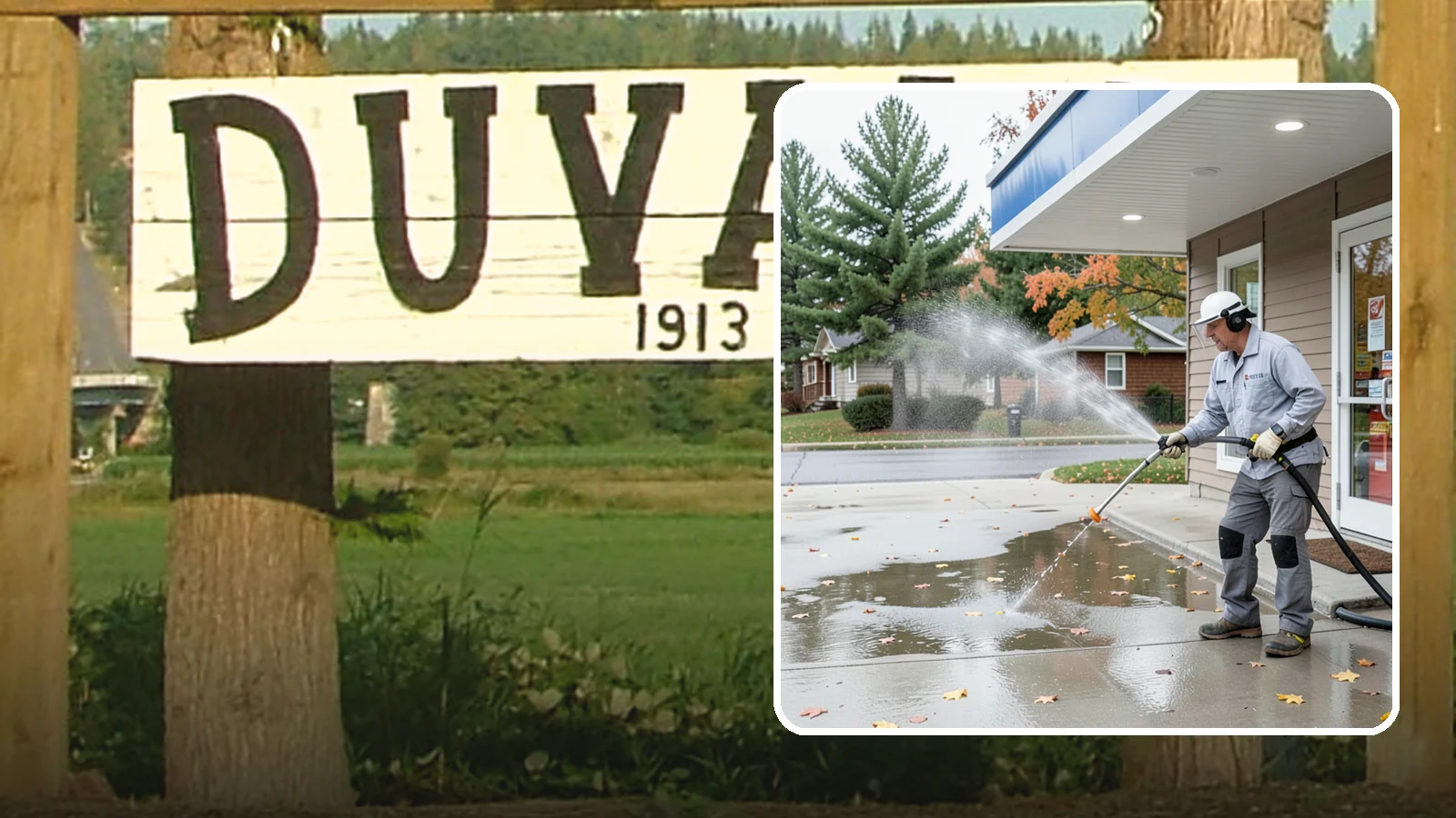 Convenience Store Cleaning in Duvall, King County, WA - Fast-turnaround exterior cleaning for convenience stores that clears spills, gum, grease, and grime from entrances, walkways, and...