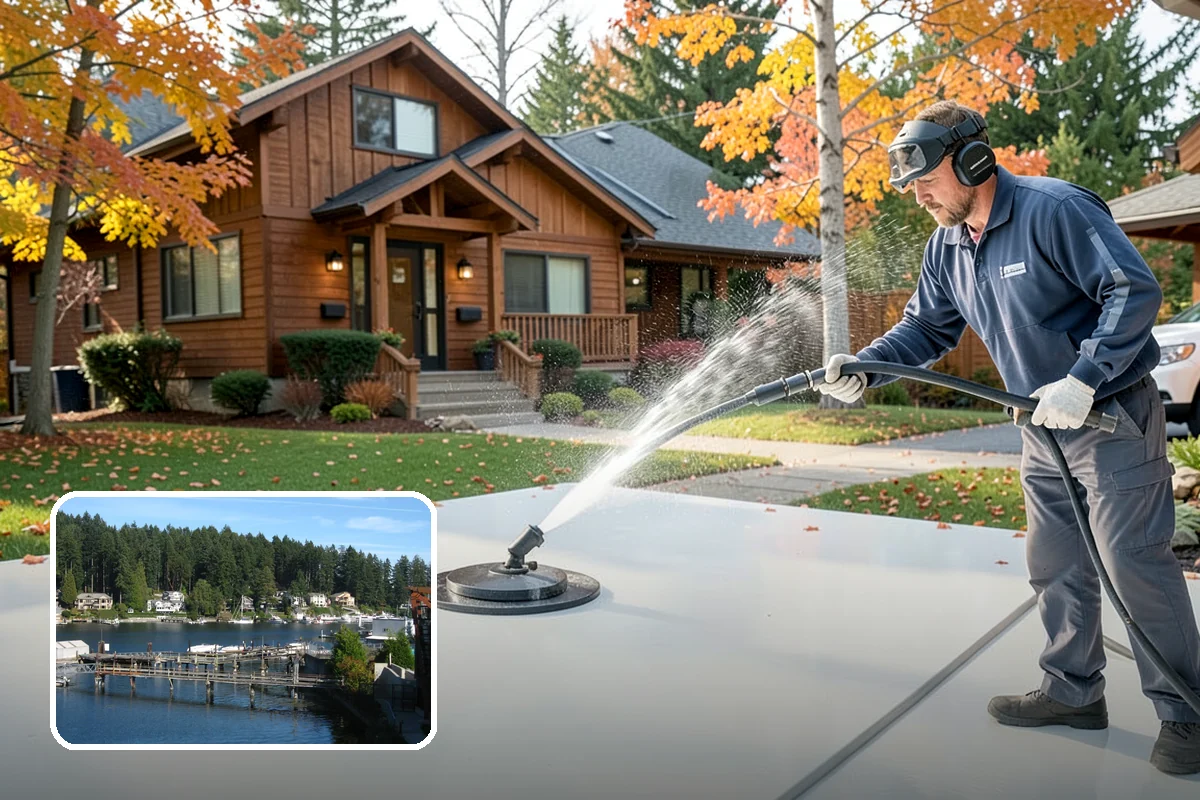 Convenience Store Cleaning in Gig Harbor, Pierce County, WA - Removes sticky spills, gum, and food residue from entries