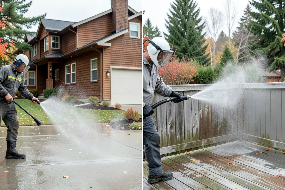 Convenience Store Cleaning in Gig Harbor, Pierce County, WA - Pre-treat gum, grease, and high-traffic entry zones