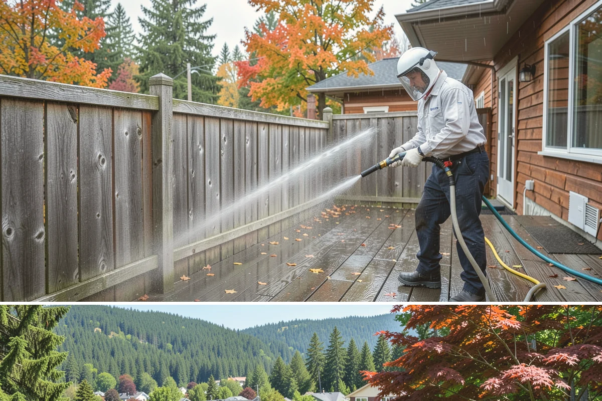 Convenience Store Cleaning in Index, Snohomish County, WA - Monthly cleaning keeps a convenience store entrance presentable, with added attention in summer when melted spills and traffic...