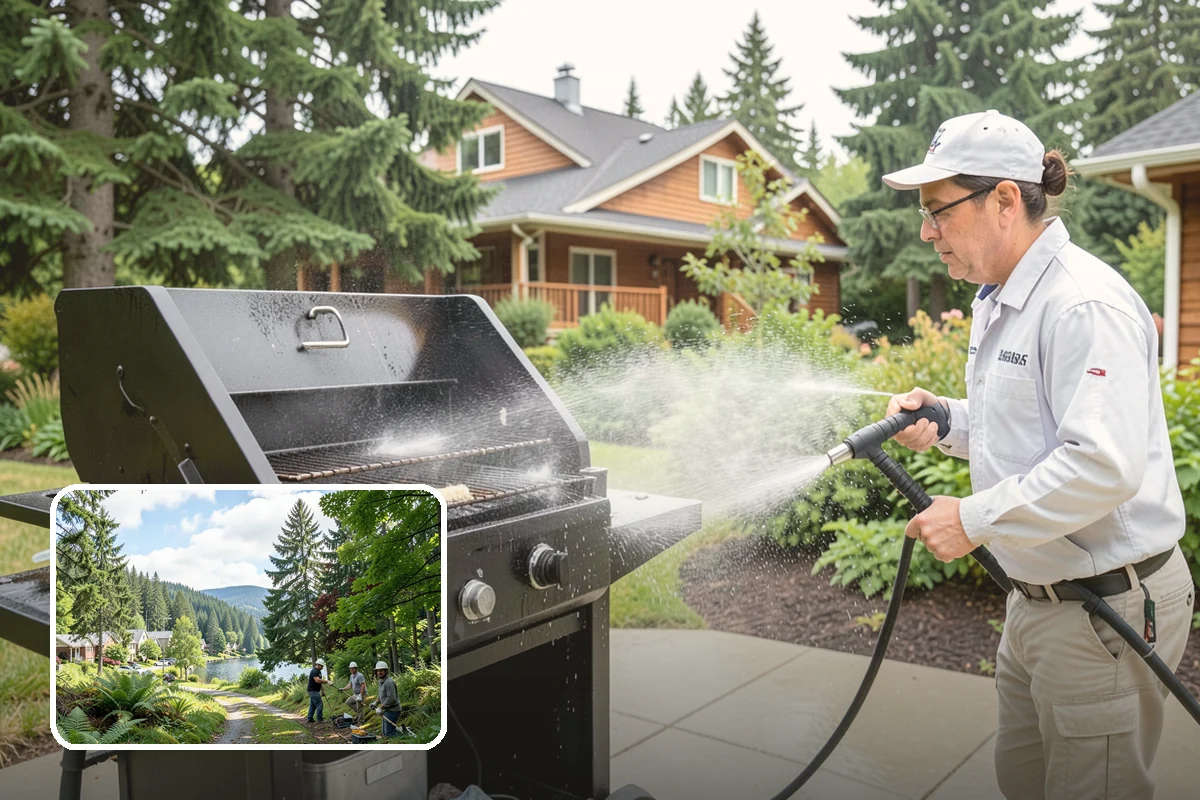 Convenience Store Cleaning in Lake Forest Park, King County, WA - Removes sticky spills, gum, and food residue from entries
