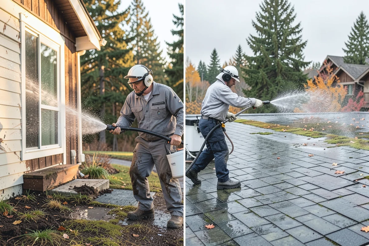 Convenience Store Cleaning in Marysville, Snohomish County, WA - Pre-treat gum, grease, and high-traffic entry zones