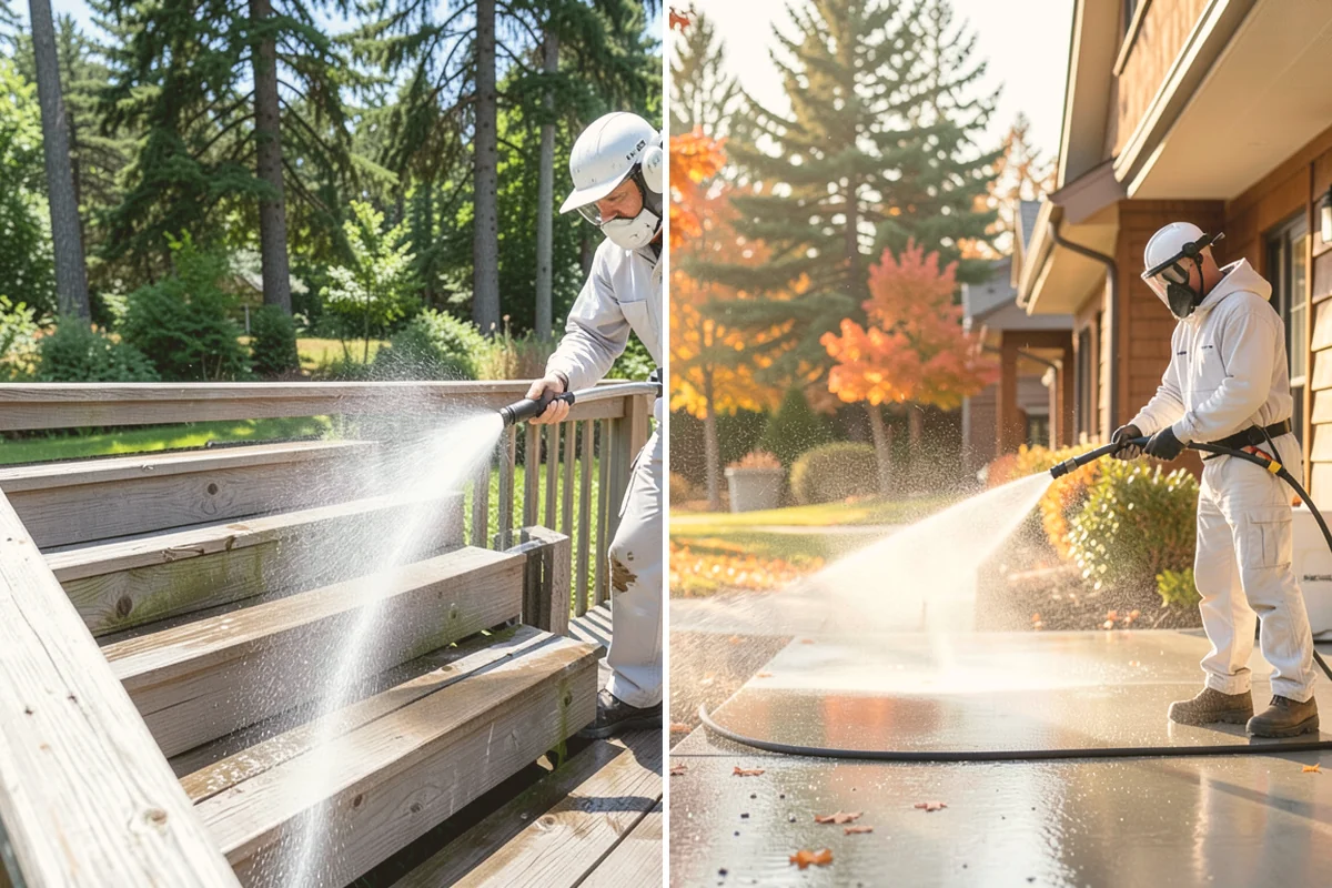 Convenience Store Cleaning in Milton, King County, WA - Pre-treat gum, grease, and high-traffic entry zones