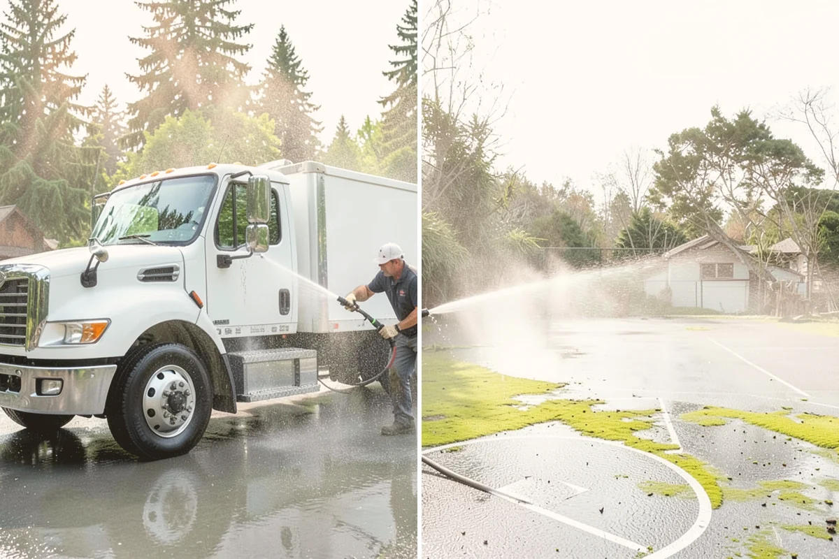 Convenience Store Cleaning in Mount Vernon, Skagit County, WA - Pre-treat gum, grease, and high-traffic entry zones