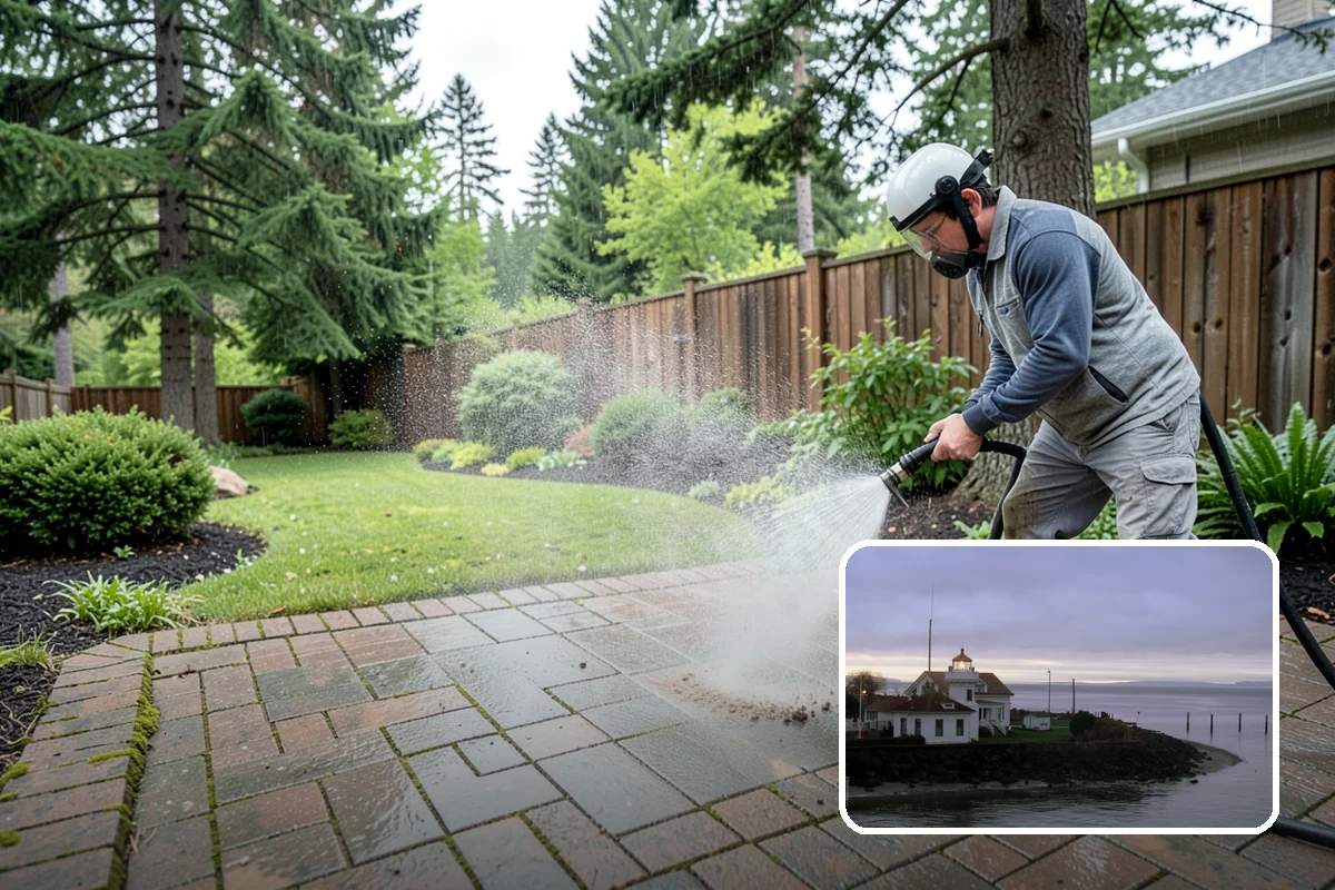 Convenience Store Cleaning in Mukilteo, Snohomish County, WA - Removes sticky spills, gum, and food residue from entries