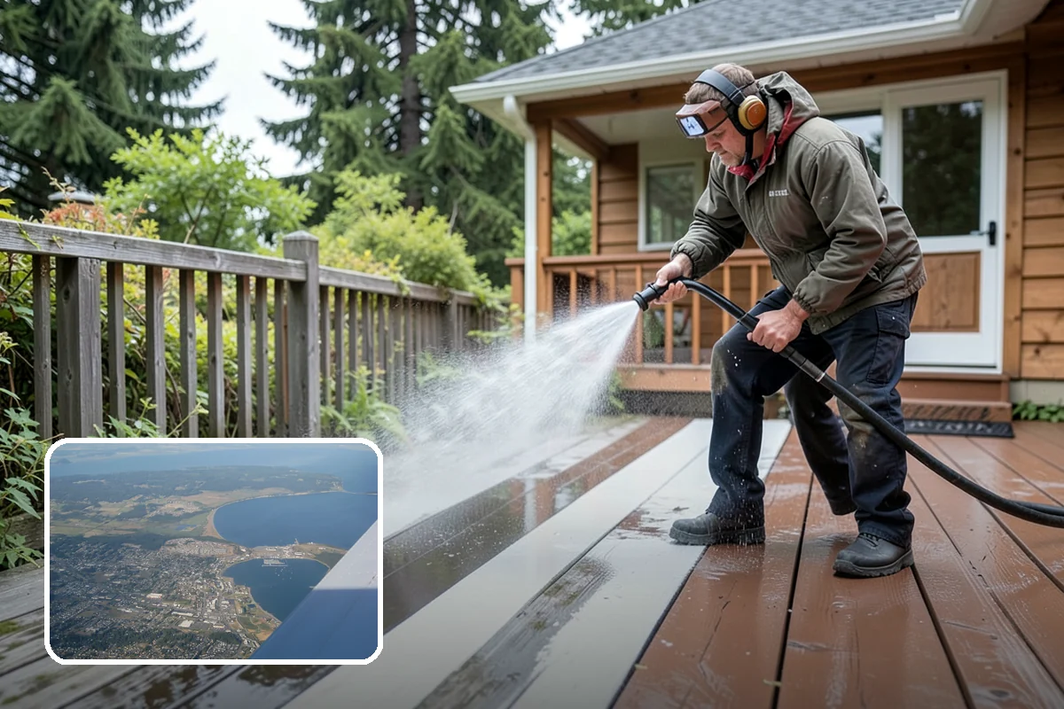 Convenience Store Cleaning in Oak Harbor, Island County, WA - Removes sticky spills, gum, and food residue from entries