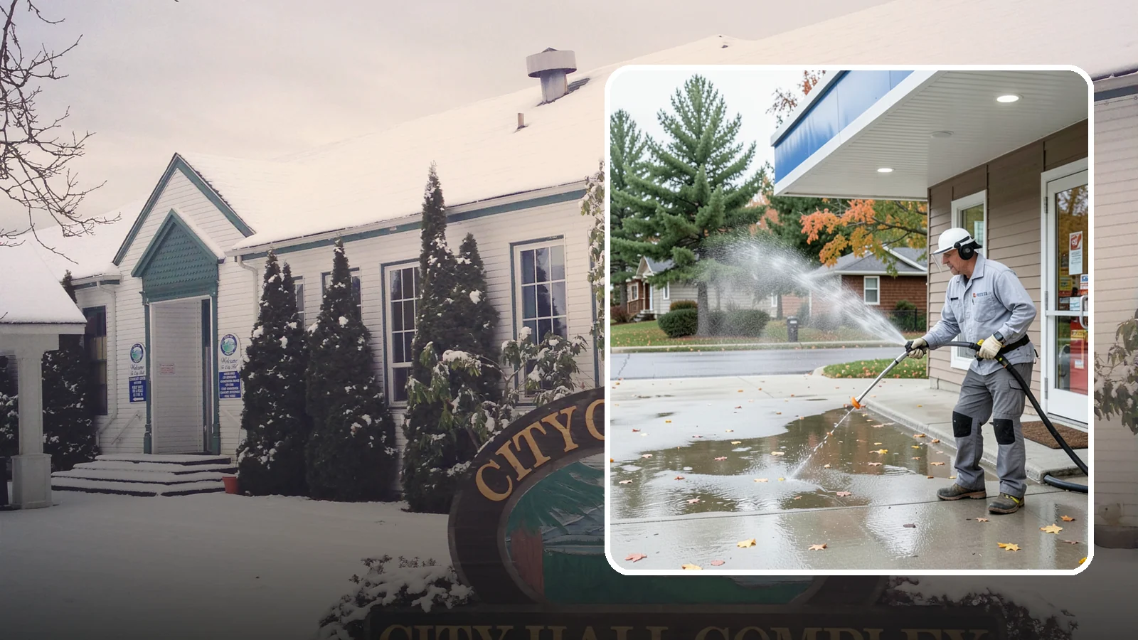 Convenience Store Cleaning in Pacific, King County, WA - Fast-turnaround exterior cleaning for convenience stores that clears spills, gum, grease, and grime from entrances, walkways, and...