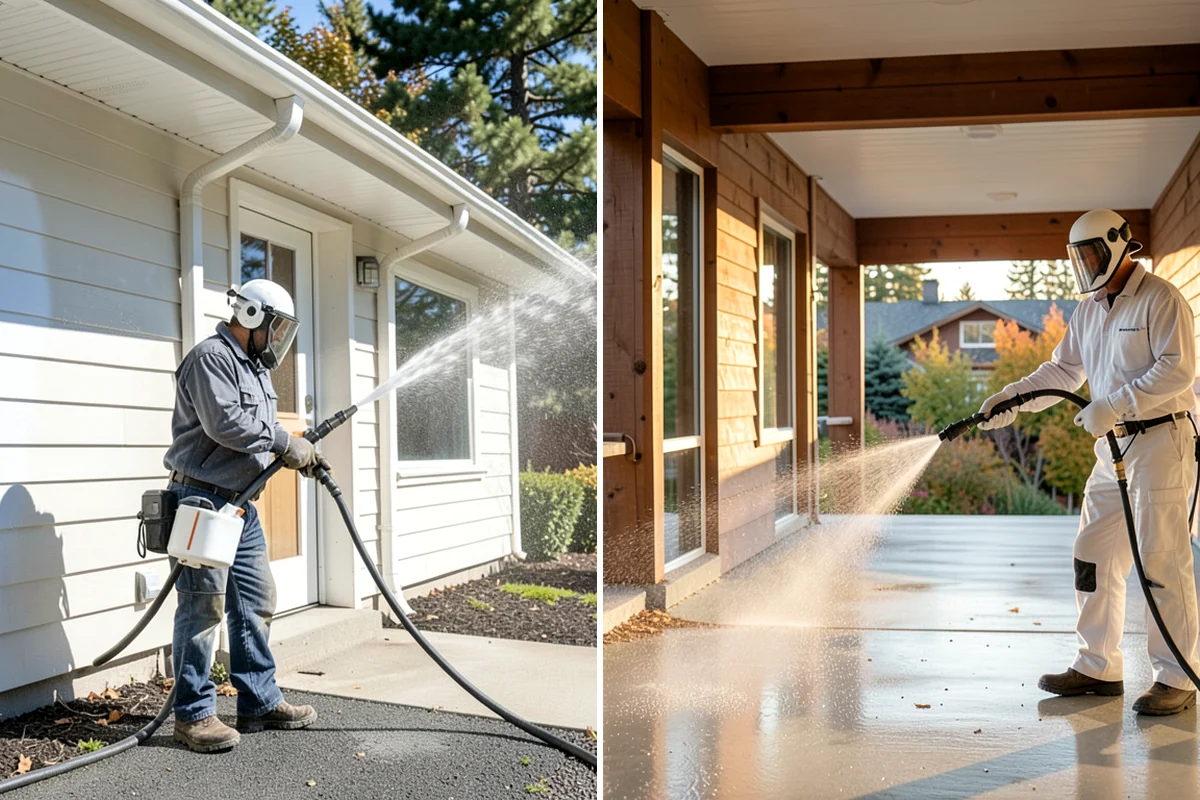 Convenience Store Cleaning in Pacific, King County, WA - Pre-treat gum, grease, and high-traffic entry zones