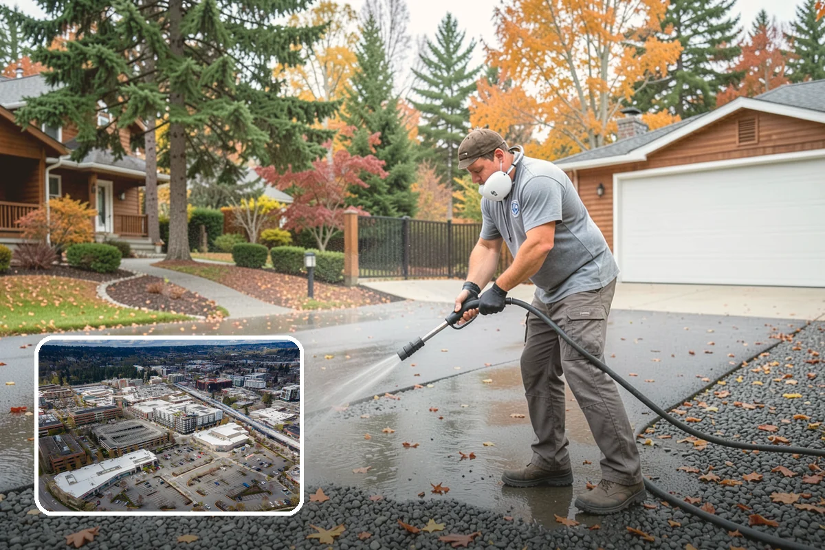 Convenience Store Cleaning in Redmond, King County, WA - Removes sticky spills, gum, and food residue from entries