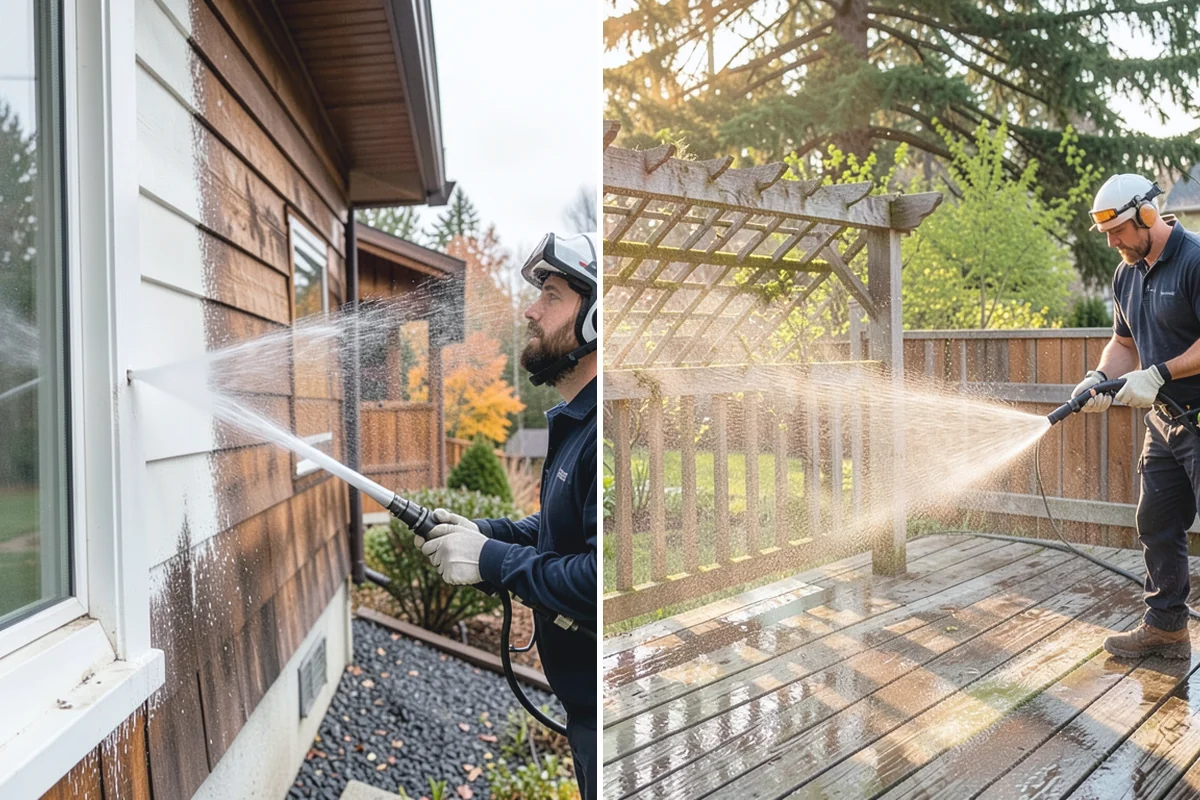 Convenience Store Cleaning in Redmond, King County, WA - Pre-treat gum, grease, and high-traffic entry zones