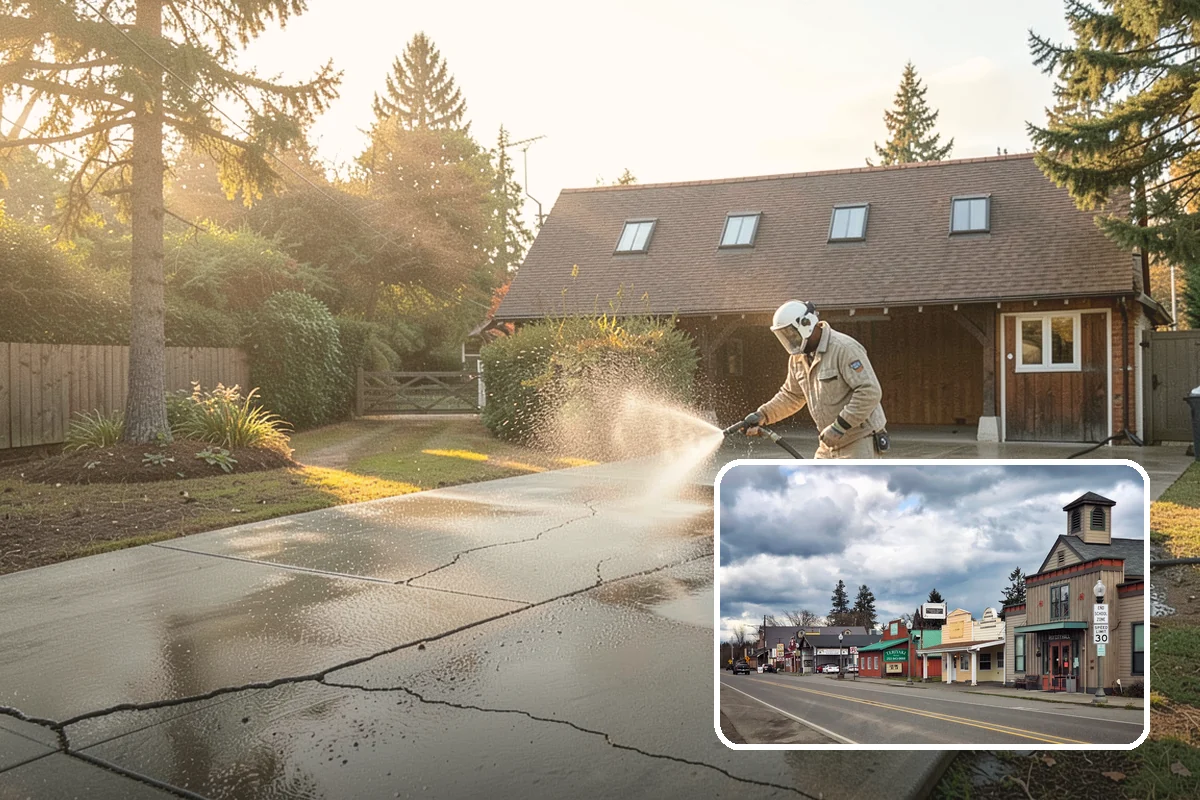 Convenience Store Cleaning in Roy, Pierce County, WA - Removes sticky spills, gum, and food residue from entries