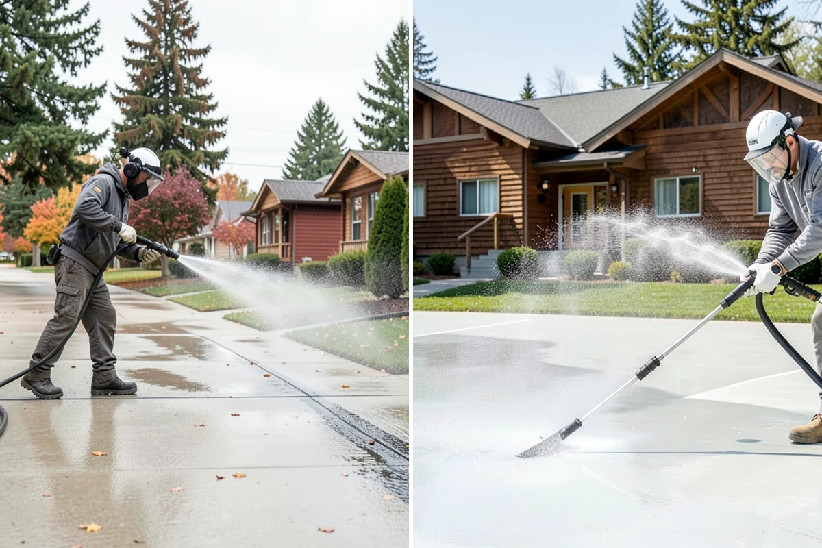 Convenience Store Cleaning in SeaTac, King County, WA - Pre-treat gum, grease, and high-traffic entry zones
