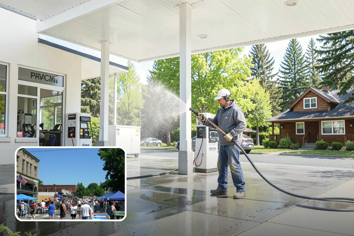 Convenience Store Cleaning in Snohomish, Snohomish County, WA - Removes sticky spills, gum, and food residue from entries