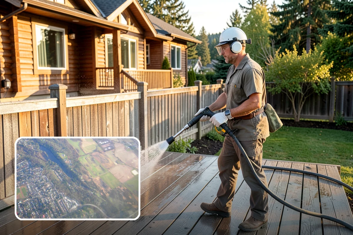Curb Appeal Package in Algona, King County, WA - Concentrates the budget on the highest-visibility areas