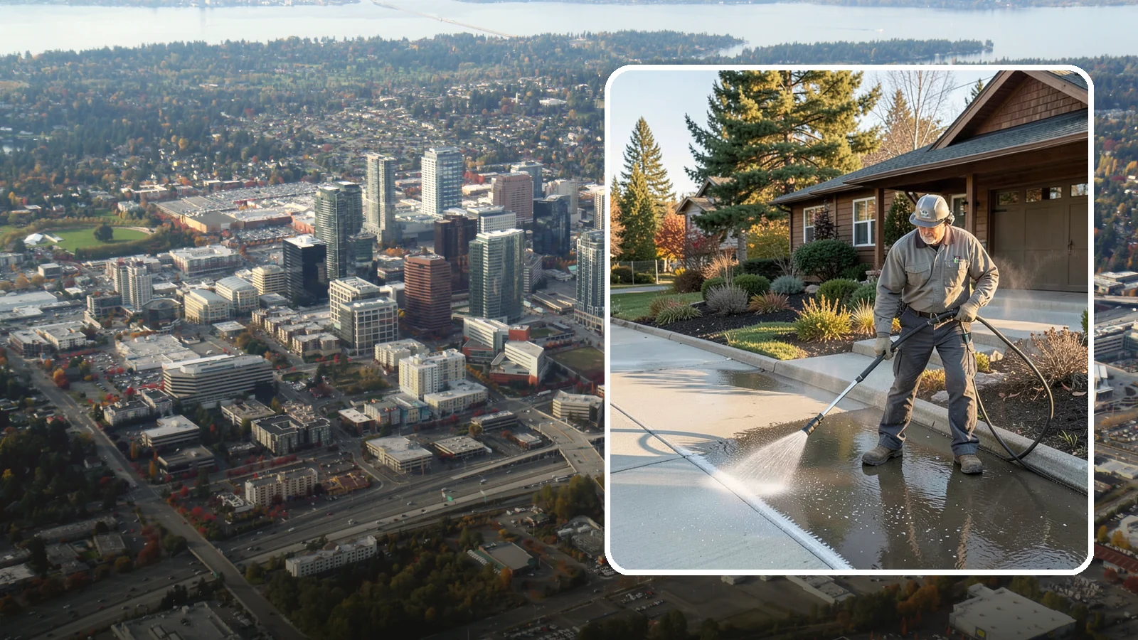Curb Appeal Package in Bellevue, King County, WA - We target the surfaces that buyers and guests see first, delivering a fast, high-impact refresh of your home's street-facing...